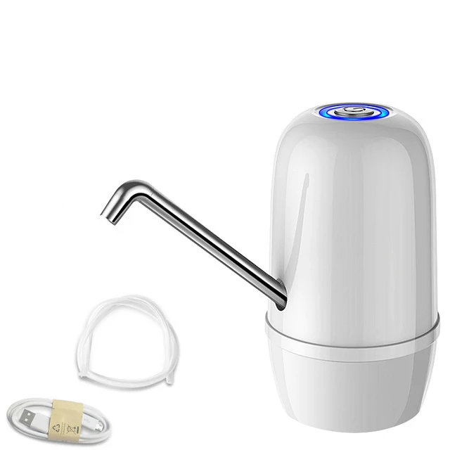 Silver Automatic Water Dispenser Stainless Steel Water Pump USB Charging Dispenser Drinking Bottle With Switch Double Pump
Silver Automatic Water Dispenser Stainless Steel Water Pump USB Charging Dispenser Drinking Bottle With Switch Double Pump