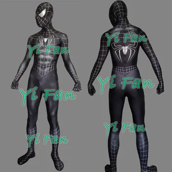 Black Raimi Spiderman Cosplay Costume 3D Print Muscle Spandex Zentai Bodysuit Cosplay High Quality Spider-Man Superhero Costume
Black Raimi Spiderman Cosplay Costume 3D Print Muscle Spandex Zentai Bodysuit Cosplay High Quality Spider-Man Superhero Costume