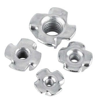50pcs M3 M4 M5 M6 T-nut Furniture Nuts Carbon Steel Galvanized Zinc Plated 4 Claws Tee Nut
50pcs M3 M4 M5 M6 T-nut Furniture Nuts Carbon Steel Galvanized Zinc Plated 4 Claws Tee Nut