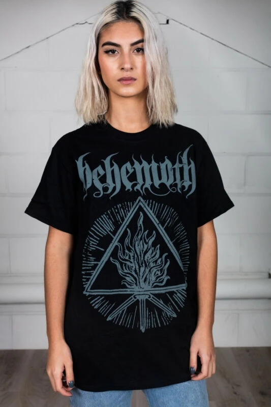 Behemoth Furor Divinus унисекс футболка. 6 Demigod Evangelion Rock | Мужская одежда