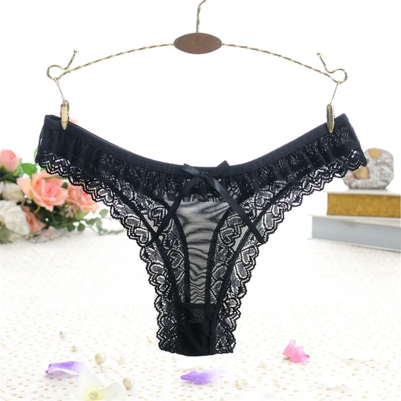 Sexy Lace Panties For Girls Transparent Sheer Mesh Women's Sexy Thongs Cute Bow Breathable Low Waist Summer Sexy Underwear
Sexy Lace Panties For Girls Transparent Sheer Mesh Women's Sexy Thongs Cute Bow Breathable Low Waist Summer Sexy Underwear