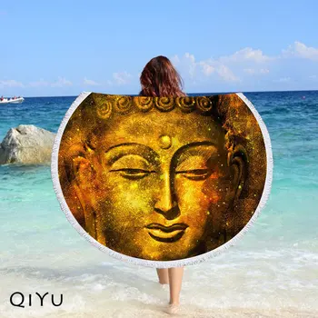 Buddha Statue Round Beach Towel Microfiber Bath Towel Yoga Mat Tassels Blanket Gift Home Decor 001, free shipping
Buddha Statue Round Beach Towel Microfiber Bath Towel Yoga Mat Tassels Blanket Gift Home Decor 001, free shipping