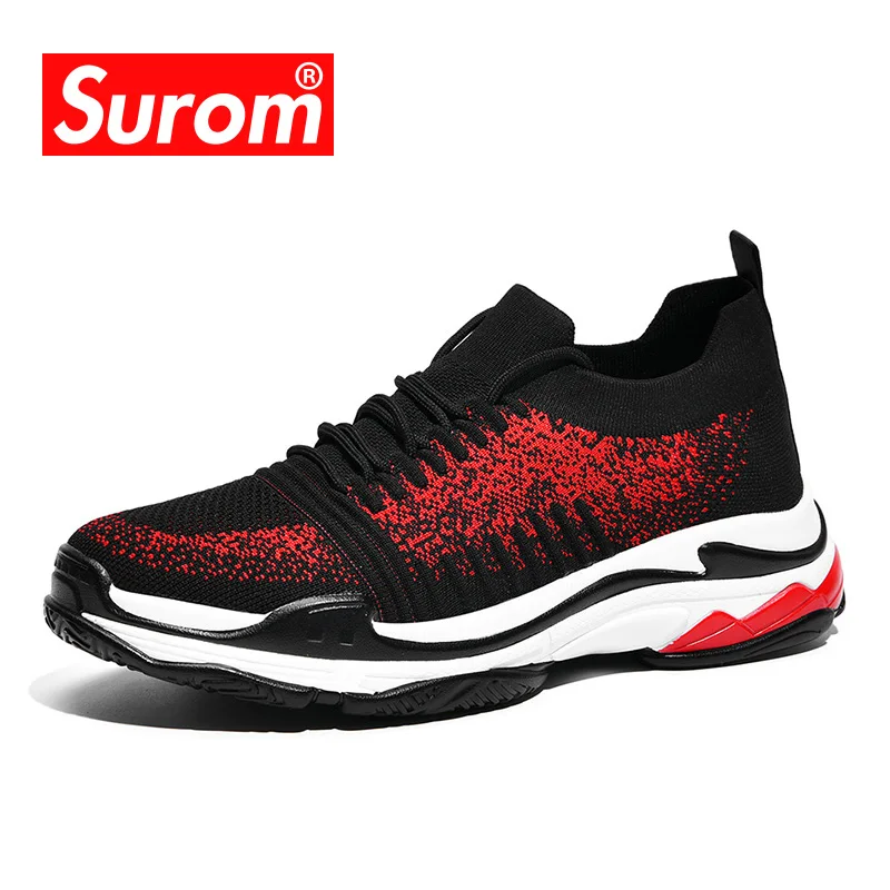 SUROM 2018 Fashion Men Shoes Casual Weaving Fly Mesh Breathable Light Sneakers Human Race Male Trainers Popular Dad shoes 
SUROM 2018 Fashion Men Shoes Casual Weaving Fly Mesh Breathable Light Sneakers Human Race Male Trainers Popular Dad shoes