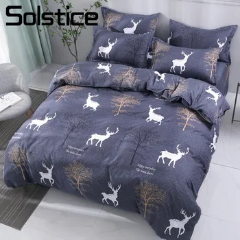Solstice Home Textile Milu Elk Cartoon Bedding Set Duvet Cover Pillowcase Sheet Deep Blue Bed Linens For Adult Teenage Man Woman
Solstice Home Textile Milu Elk Cartoon Bedding Set Duvet Cover Pillowcase Sheet Deep Blue Bed Linens For Adult Teenage Man Woman