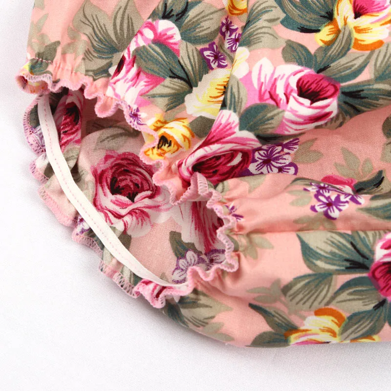Toddler Infant Baby Summer Floral Cotton Bloomers Little Girl PP Shorts Newborn Beach Panties Baby Clothing (12)