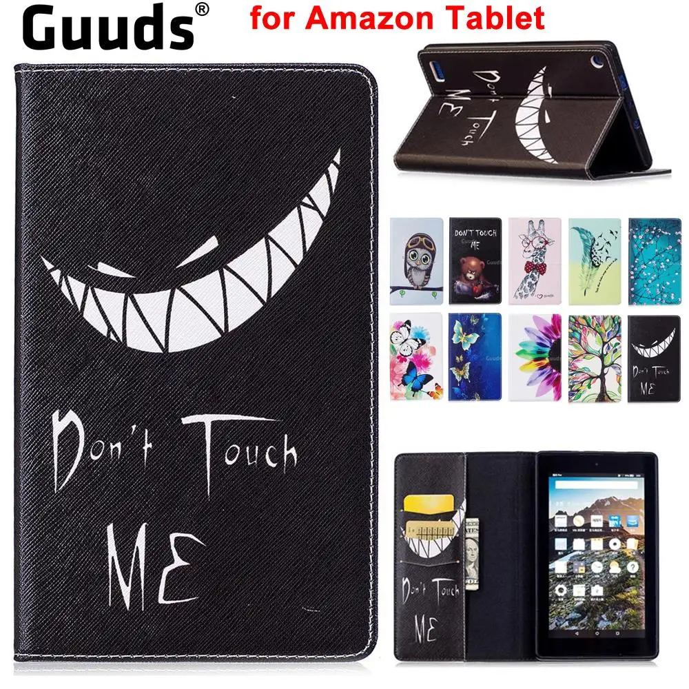 GUUDS for Amazon Tablet Fire HD 8 10 Kindle 7 2015 2017 Leather Case Folio Stand Leather Wallet Case for Amazon Kindle Voyage
GUUDS for Amazon Tablet Fire HD 8 10 Kindle 7 2015 2017 Leather Case Folio Stand Leather Wallet Case for Amazon Kindle Voyage