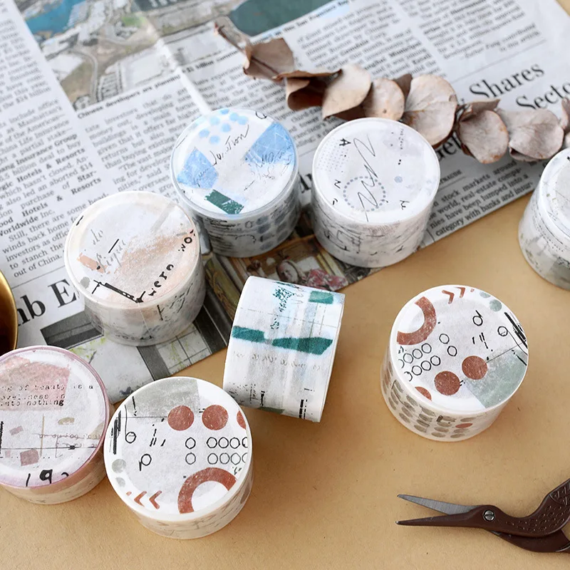 30mm*5m Fresh splicing series retro light color Decoration Washi Tape DIY Planner Diary Scrapbooking phone Masking Tape Escolar
30mm*5m Fresh splicing series retro light color Decoration Washi Tape DIY Planner Diary Scrapbooking phone Masking Tape Escolar