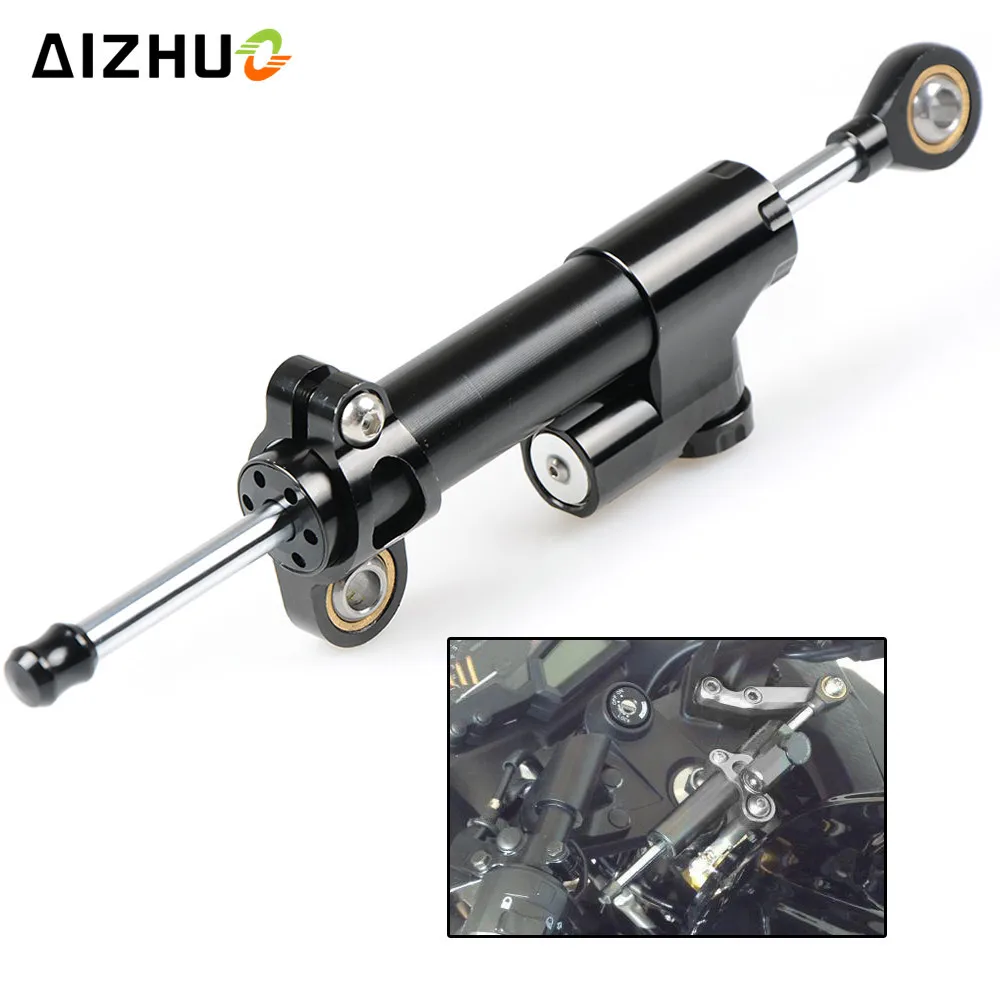 Motorcycle Damper Steering Stabilize Safety Control For Yamaha MT09 MT07 YZF R1 FZ1 XJR1300 MT-07 TMAX 530 kawasaki z800 z650
Motorcycle Damper Steering Stabilize Safety Control For Yamaha MT09 MT07 YZF R1 FZ1 XJR1300 MT-07 TMAX 530 kawasaki z800 z650