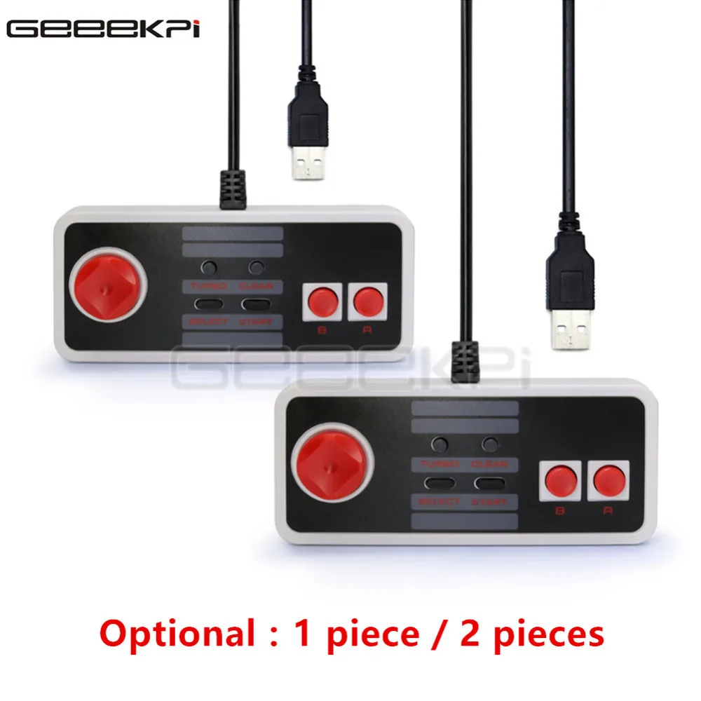 GeeekPi New Wired USB Gamepad Game Controller Turbo Edition for Raspberry Pi / PC /Mac Hardware Platforms / NESPi CASE Retroflag
GeeekPi New Wired USB Gamepad Game Controller Turbo Edition for Raspberry Pi / PC /Mac Hardware Platforms / NESPi CASE Retroflag