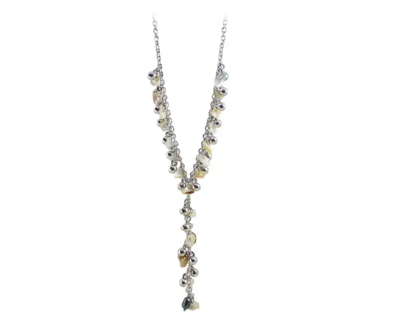 New Fashion White Zinc Alloy Elegant Shell Beads Pendant Charming Necklace For Women Factory Wholesale Free Shipping
New Fashion White Zinc Alloy Elegant Shell Beads Pendant Charming Necklace For Women Factory Wholesale Free Shipping