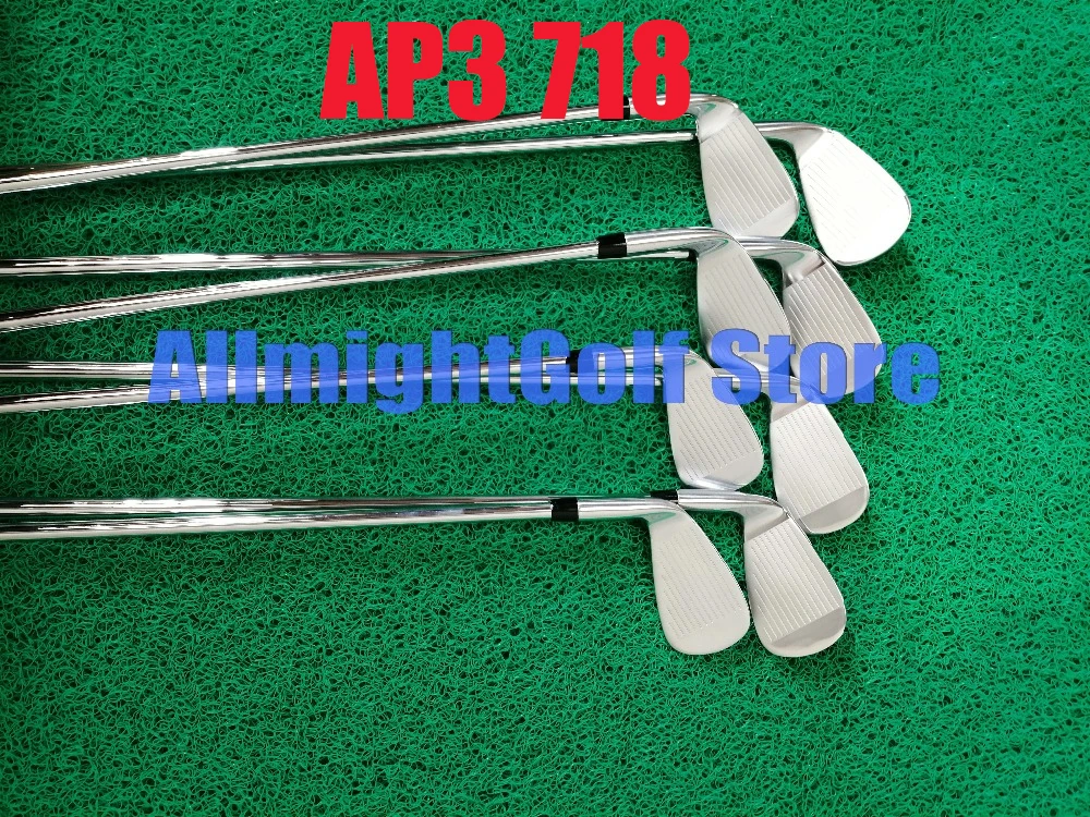 8PCS AP3 718 Iron Set 718 AP3 3-9 Pw R/S Flex Golf Forged Irons Right Hand Golf Clubs Steel Shaft With Head Cover
8PCS AP3 718 Iron Set 718 AP3 3-9 Pw R/S Flex Golf Forged Irons Right Hand Golf Clubs Steel Shaft With Head Cover