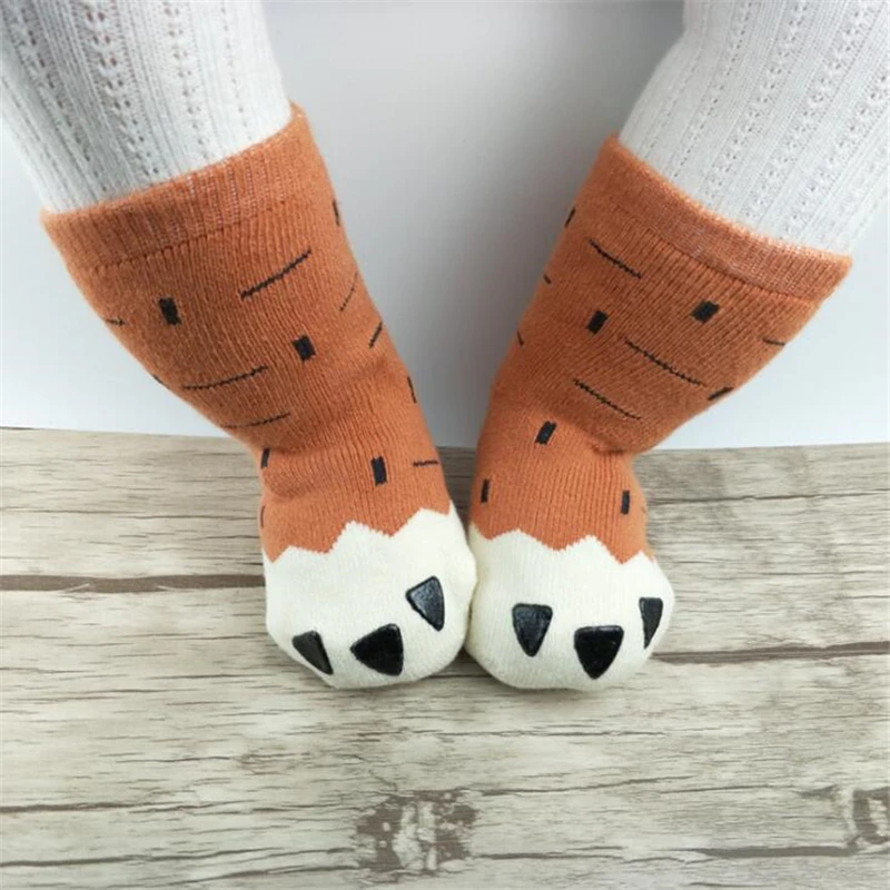 5 Colors Bear Claw Design Winter Warm Children Socks New Born Baby Boy Girl Infant Anti Slip Socks Floor Kids Socks S/M
5 Colors Bear Claw Design Winter Warm Children Socks New Born Baby Boy Girl Infant Anti Slip Socks Floor Kids Socks S/M