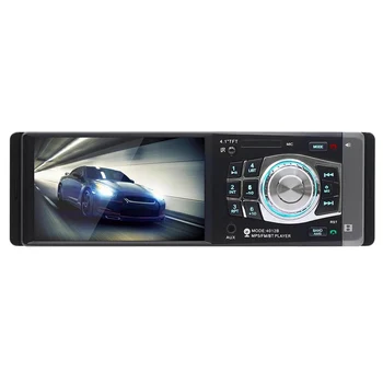 Car MP5 Multimedia Player 4.1 inch HD Stereo Audio Radio Vehicle-mounted Bluetooth Audio Video AUX FM USB Remote Control
Car MP5 Multimedia Player 4.1 inch HD Stereo Audio Radio Vehicle-mounted Bluetooth Audio Video AUX FM USB Remote Control