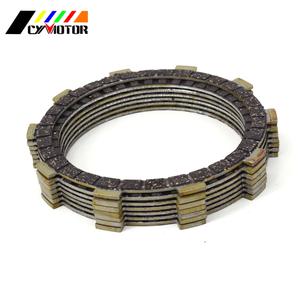 7PCS Motocycle Clutch Friction Plates Disc Set For HONDA CB400SS XR400 XR400M XR400SM VT600C VT600CD VT600CD2 XL600V CB650F
7PCS Motocycle Clutch Friction Plates Disc Set For HONDA CB400SS XR400 XR400M XR400SM VT600C VT600CD VT600CD2 XL600V CB650F