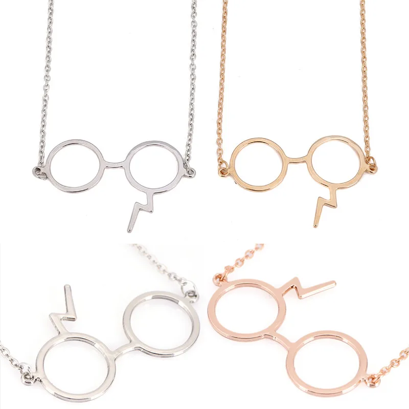 Classic Movie Harry Lightning Scar Glasses Necklaces Potter Z Scar Magic Pendants
Classic Movie Harry Lightning Scar Glasses Necklaces Potter Z Scar Magic Pendants