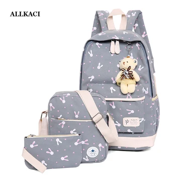 Canvas 3Pcs/set School Backpacks College School bags Fashion Plecak for Teenager Girl And Boys Rucksack Moclila Shoulder Bag48
Canvas 3Pcs/set School Backpacks College School bags Fashion Plecak for Teenager Girl And Boys Rucksack Moclila Shoulder Bag48