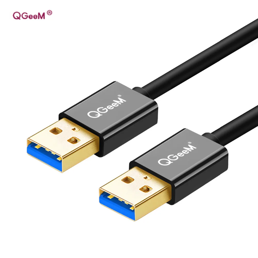 Image Super Speed USB 3.0 cable A type Male to Male M M USB Extension Cable AM TO AM 0.3m 1m 2m 5Gbps Support USB2.0