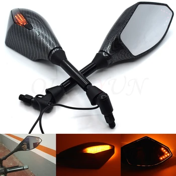 Motorcycle LED Turn Lights Side Mirrors Turn Signal Indicator Rearview Mirror For YAMAHA YZFR1 R6 R6S YZFR25 YZFR3 YZFR125 YZFR5
Motorcycle LED Turn Lights Side Mirrors Turn Signal Indicator Rearview Mirror For YAMAHA YZFR1 R6 R6S YZFR25 YZFR3 YZFR125 YZFR5