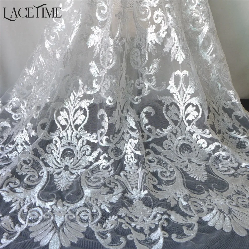 1 Yard Vintage Floral Embroiderey Ivory Net Lace Fabric For Bridal Gowns, Backdrop, DIY Sewing Accessories 130cm Wide
1 Yard Vintage Floral Embroiderey Ivory Net Lace Fabric For Bridal Gowns, Backdrop, DIY Sewing Accessories 130cm Wide