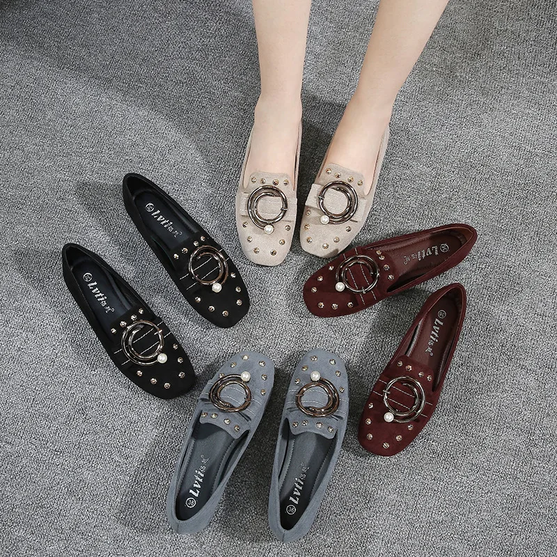 moccasins women metal ring pearl buckle espadrilles shoes woman ballet flats cozy soft bottom big size 43 loafers woman flats
moccasins women metal ring pearl buckle espadrilles shoes woman ballet flats cozy soft bottom big size 43 loafers woman flats