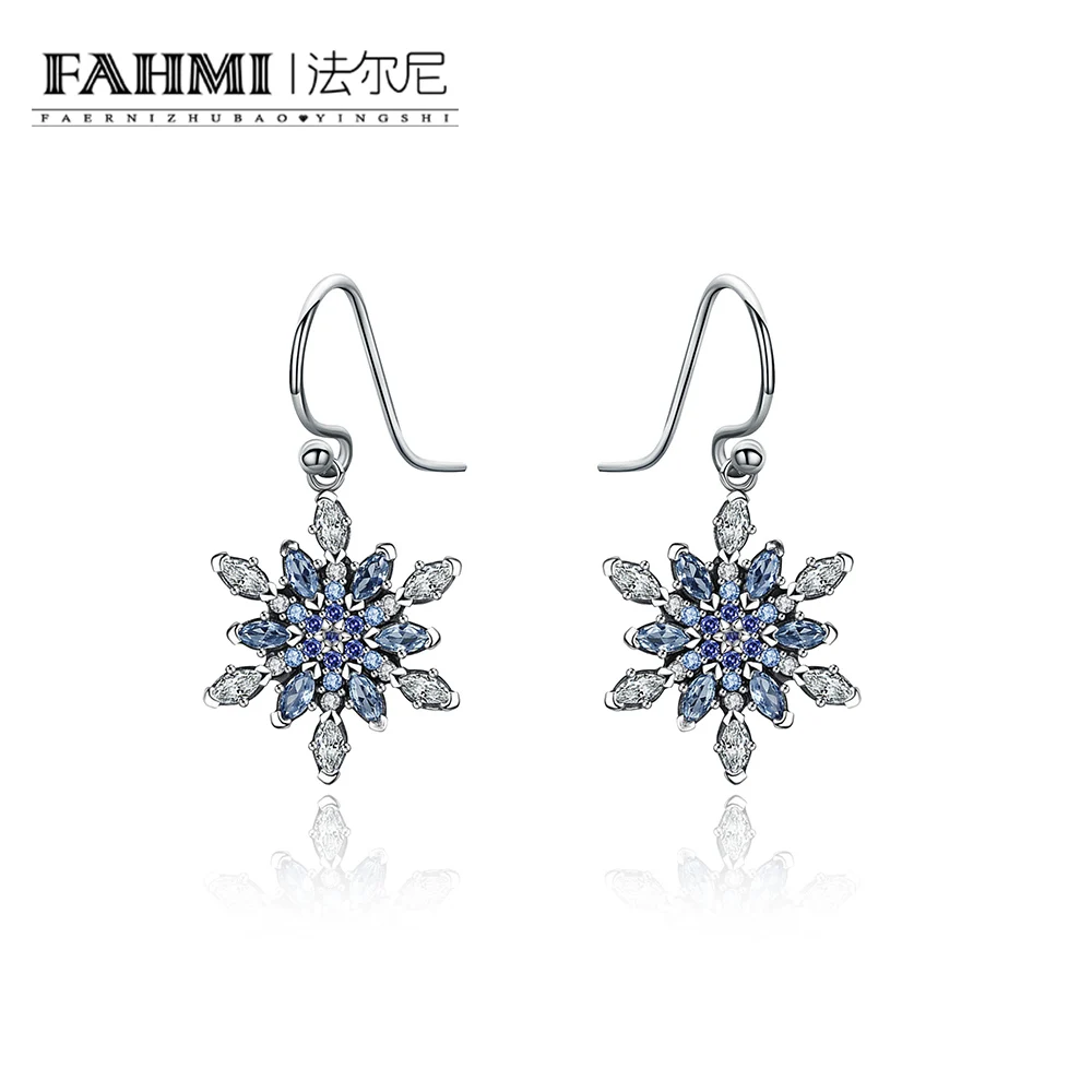 FAHMI Silver Color Crystal Long Earrings Floral Shape Chandelier Earrings Women Brides Bridesmaid Christmas Gift Free Shopping
FAHMI Silver Color Crystal Long Earrings Floral Shape Chandelier Earrings Women Brides Bridesmaid Christmas Gift Free Shopping