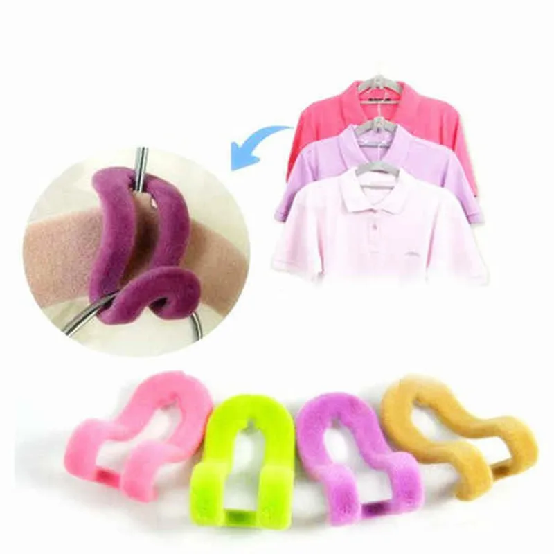 10pcs/Bag Anti-slip Mini Flocking Clothes Rack Hooks Home Creative Clothes Hanger Easy Hook Closet Organizer Random Color
10pcs/Bag Anti-slip Mini Flocking Clothes Rack Hooks Home Creative Clothes Hanger Easy Hook Closet Organizer Random Color