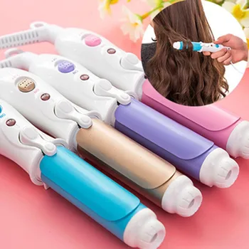 Cartoon Portable Mini Curling Iron Tongs Magic Hair Curler Roller Ceramic Hair Curler Wand DIY Wave Hair Care Styling Tools
Cartoon Portable Mini Curling Iron Tongs Magic Hair Curler Roller Ceramic Hair Curler Wand DIY Wave Hair Care Styling Tools