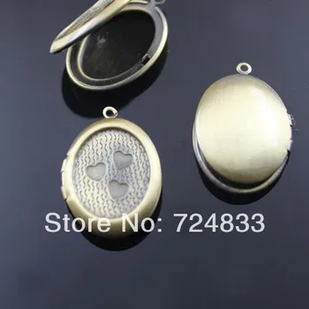 15x20mm Vintage Antique Bronze Brushed Photo Locket Openable Oval Hearts Wish Box Prayer Frame Pendant European Charms
15x20mm Vintage Antique Bronze Brushed Photo Locket Openable Oval Hearts Wish Box Prayer Frame Pendant European Charms