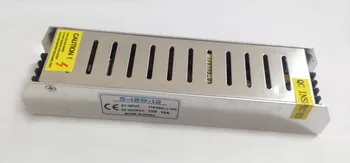Switching Power Supply 12V 10A 120W AC100-240V to DC12V 10A Led Driver adapter for Led Strips Wholesale free shipping
Switching Power Supply 12V 10A 120W AC100-240V to DC12V 10A Led Driver adapter for Led Strips Wholesale free shipping