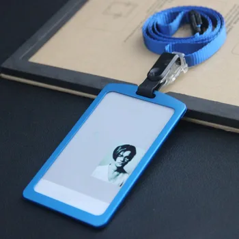 1pcs Blue Color Metal Bank Credit Card Bus Card Case Holder Aluminum Alloy ID Badge Holder With Detachable Lanyard Neck Strap
1pcs Blue Color Metal Bank Credit Card Bus Card Case Holder Aluminum Alloy ID Badge Holder With Detachable Lanyard Neck Strap