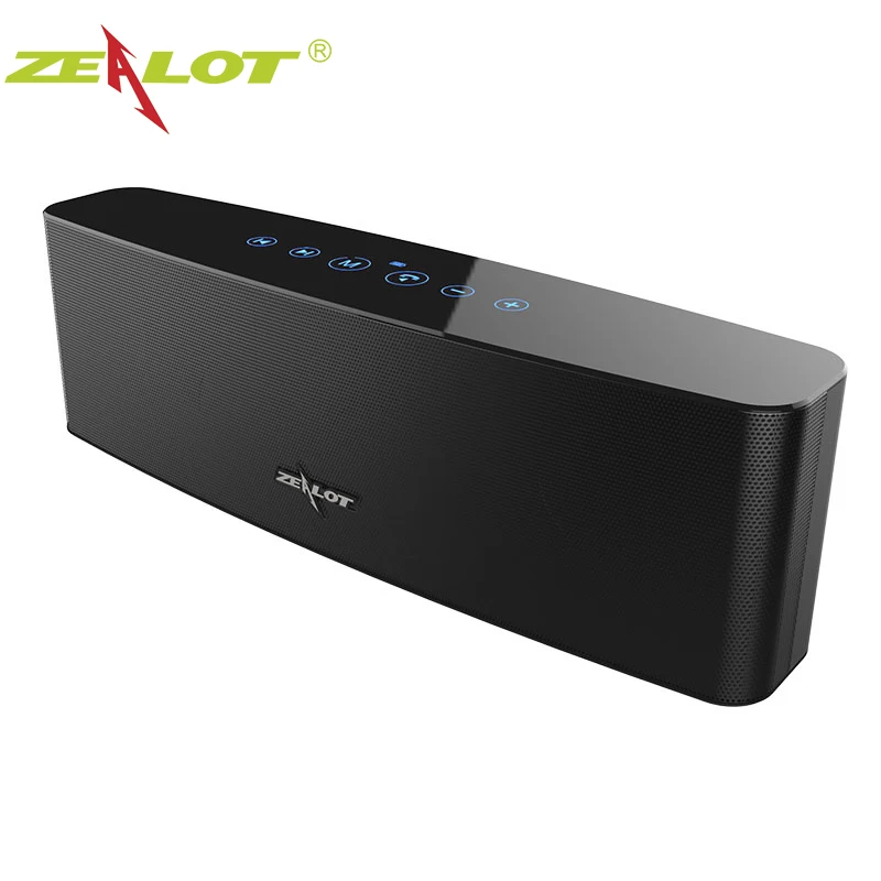 Zealot S12 Bluetooth беспроводной динамик 12 Вт сенсорное управление объемный стерео