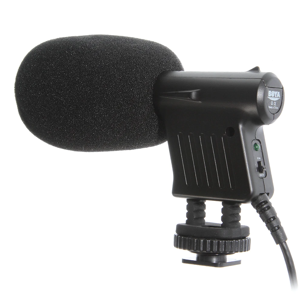 BOYA Pro BY-VM01 Stereo Mini Recording MIC Microphone for Canon 6D 5D Mark II II IV 80D 70D Studio Digital Video
BOYA Pro BY-VM01 Stereo Mini Recording MIC Microphone for Canon 6D 5D Mark II II IV 80D 70D Studio Digital Video