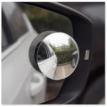 

2PCS Car Round Blind Spot Mirror Accessories for amg mercedes bmw touran volkswagen honda forza 125 megane 4 bmw r1200gs golf 5