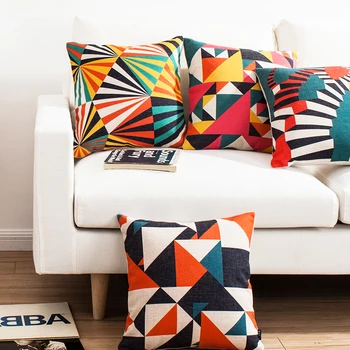 Drop Ship Geometric Pillow Cover Colorful Cushion Cover Throw Pillow Home Decor Pillowcase Decorative Pillowsham
Drop Ship Geometric Pillow Cover Colorful Cushion Cover Throw Pillow Home Decor Pillowcase Decorative Pillowsham