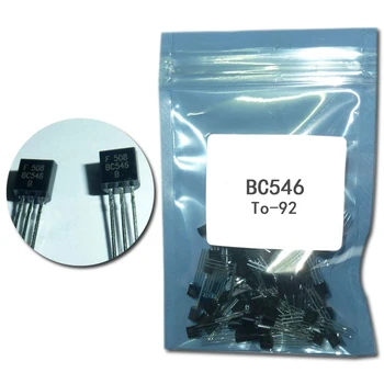 100pcs/lot BC546 to92 NPN transistors mosfet set of transistors kit bc546 TO-92 rf transistors mosfet 0.1A 65v audio transistor
100pcs/lot BC546 to92 NPN transistors mosfet set of transistors kit bc546 TO-92 rf transistors mosfet 0.1A 65v audio transistor