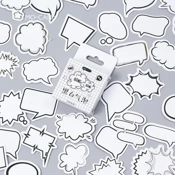 45 PCS/box New Black And White Bubbles Paper Lable Stickers Crafts And Scrapbooking Decorative Lifelog Sticker Cute Stationery
45 PCS/box New Black And White Bubbles Paper Lable Stickers Crafts And Scrapbooking Decorative Lifelog Sticker Cute Stationery