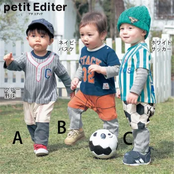 2018 Autumn Long Sleeve Baby Sport Rompers Baby Boys girls Jumpsuits Football Overalls Baby Clothes bebe roupas
2018 Autumn Long Sleeve Baby Sport Rompers Baby Boys girls Jumpsuits Football Overalls Baby Clothes bebe roupas
