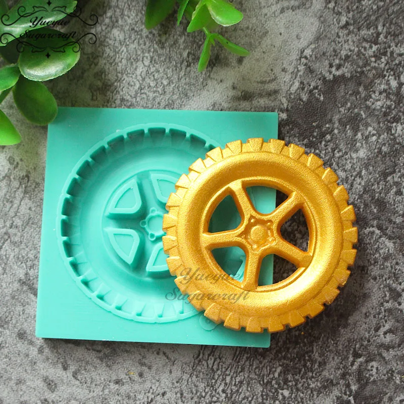 Yueyue Sugarcraft Tires silicone mold fondant mold cake decorating tools chocolate gumpaste mold baking
Yueyue Sugarcraft Tires silicone mold fondant mold cake decorating tools chocolate gumpaste mold baking
