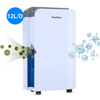 Finether OL12 - 011E 12L / D Home Intelligent Electric Dehumidifier Clothes Moisture Dryer with Air Purifying Function
Finether OL12 - 011E 12L / D Home Intelligent Electric Dehumidifier Clothes Moisture Dryer with Air Purifying Function