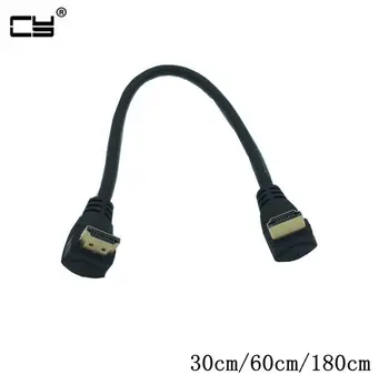 HDMI 2.0 4K 3D Dual 90 Degree Up Angled HDMI Male to Down Angled HDMI Male HDTV Cable 30cm/60cm/180cm for DVD PS3 PC
HDMI 2.0 4K 3D Dual 90 Degree Up Angled HDMI Male to Down Angled HDMI Male HDTV Cable 30cm/60cm/180cm for DVD PS3 PC