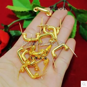 100pcs 19mm Small Stell With Golden jewelry gift box drawer small handle alloy handle mini gift box accessories
100pcs 19mm Small Stell With Golden jewelry gift box drawer small handle alloy handle mini gift box accessories