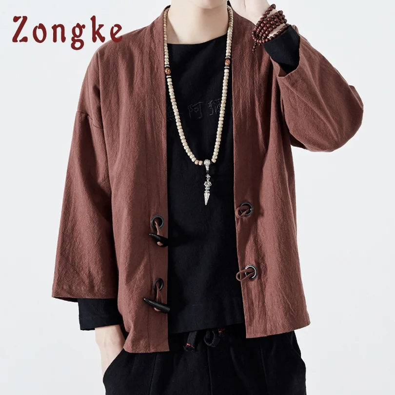 Zongke Chinese Kimono Cardigan Jacket Men Embroidery Streetwear Japanese Kimono Men Cardigan Mens Kimono Jacket Coat 2019 Spring
Zongke Chinese Kimono Cardigan Jacket Men Embroidery Streetwear Japanese Kimono Men Cardigan Mens Kimono Jacket Coat 2019 Spring