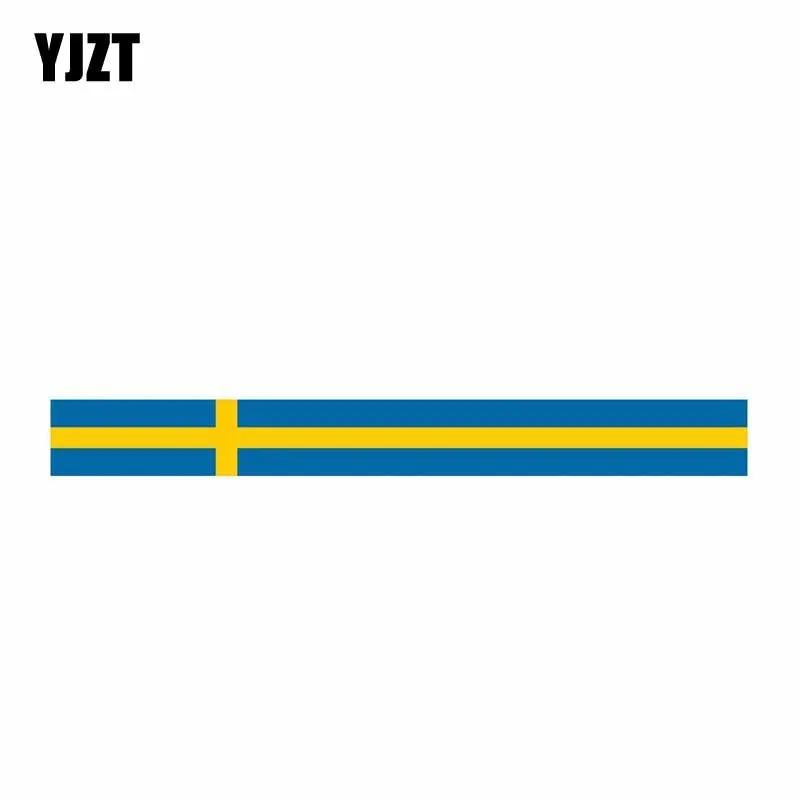 YJZT 15CM*1.8CM Car Sticker Motorcycle Racing Sweden Flag Decal Reflective Accessories 6-0550
YJZT 15CM*1.8CM Car Sticker Motorcycle Racing Sweden Flag Decal Reflective Accessories 6-0550