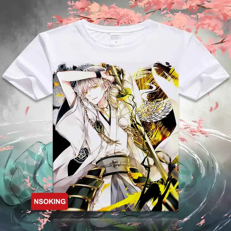 Anime Touken Ranbu Online T-Shirt kogitsunemaru Tsurumaru Kuninaga Nakigitsune T shirt Fashion Women Men Tees Top
Anime Touken Ranbu Online T-Shirt kogitsunemaru Tsurumaru Kuninaga Nakigitsune T shirt Fashion Women Men Tees Top