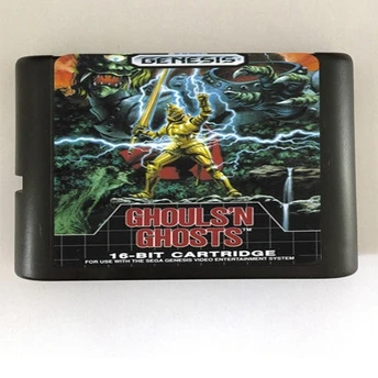Top quality 16 bit Sega MD game Cartridge for Megadrive Genesis system --- Ghouls'n Ghosts
Top quality 16 bit Sega MD game Cartridge for Megadrive Genesis system --- Ghouls'n Ghosts