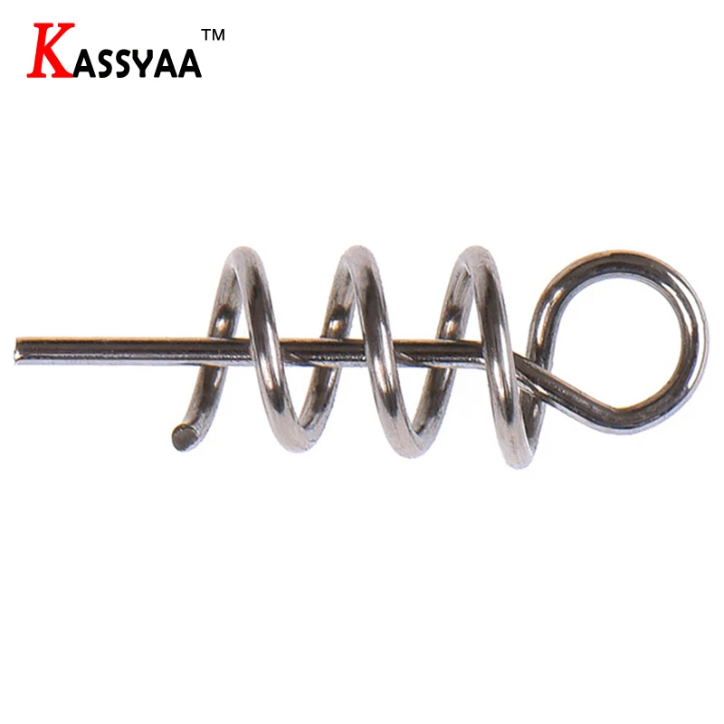 KXY052 10 шт. 50 100 14 мм спиральная рыболовная приманка стальные Пружинные шпильки для