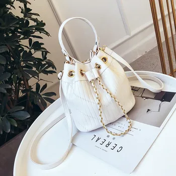 Korean Style Bucket Handbag Soft PU Leather Drawstring Top-handle Bags Fashion Women Shoulder Bag Party Crossbody Messenger Bags
Korean Style Bucket Handbag Soft PU Leather Drawstring Top-handle Bags Fashion Women Shoulder Bag Party Crossbody Messenger Bags