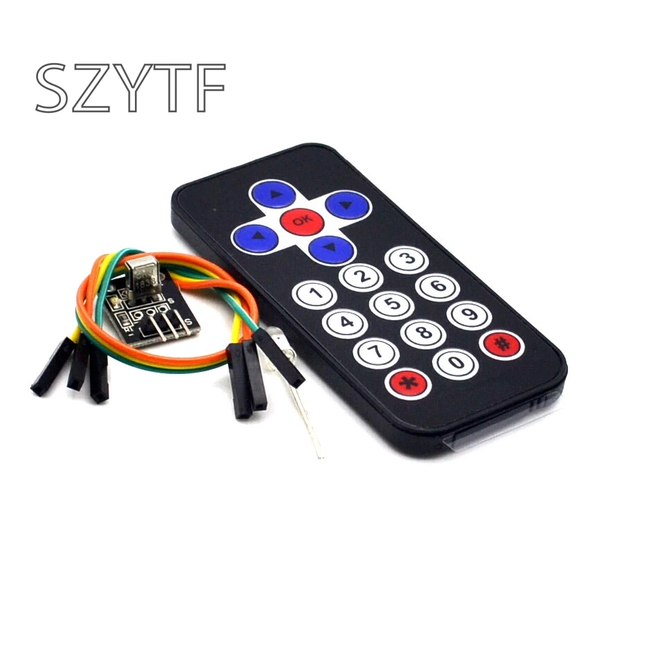 10pcs Smart Electronics Hot Sale Black Infrared IR Wireless Remote Control Module Kits for arduino DIY Kit
10pcs Smart Electronics Hot Sale Black Infrared IR Wireless Remote Control Module Kits for arduino DIY Kit