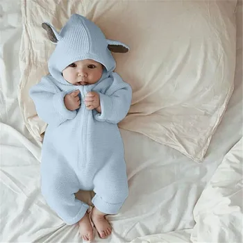 Kids Infant Baby Boy Girl Jumpsuit clothes Autumn and Winter Animal Style Knitted Bodysuit Fleece Baby Bag Feet Outfits
Kids Infant Baby Boy Girl Jumpsuit clothes Autumn and Winter Animal Style Knitted Bodysuit Fleece Baby Bag Feet Outfits