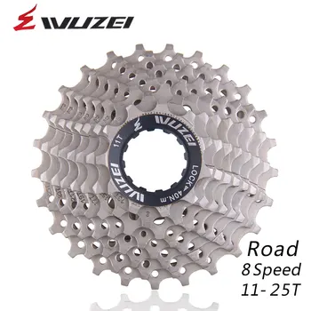 WUZEI 8S 16S 24S 11-25T Free Wheels Road Bicycle Flywheel Steel 8 Speed Cassette Sprocket 11-25T Compatible for 2400 2300
WUZEI 8S 16S 24S 11-25T Free Wheels Road Bicycle Flywheel Steel 8 Speed Cassette Sprocket 11-25T Compatible for 2400 2300